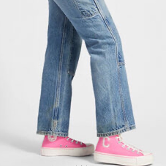 NWT Converse Chuck Taylor All Star Lift Platform Retro Varsity HIGH TOP SHOE - Picture 4 of 14